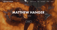 Desktop Screenshot of matthewhanger.com